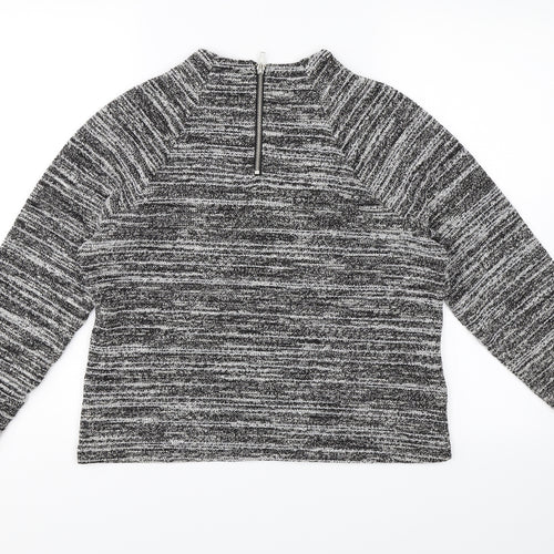 M&S Womens Grey   Pullover Jumper Size 12