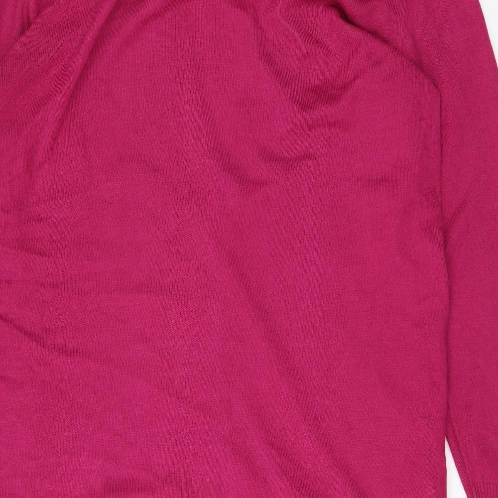 BHS Womens Pink   Cardigan Jumper Size 22