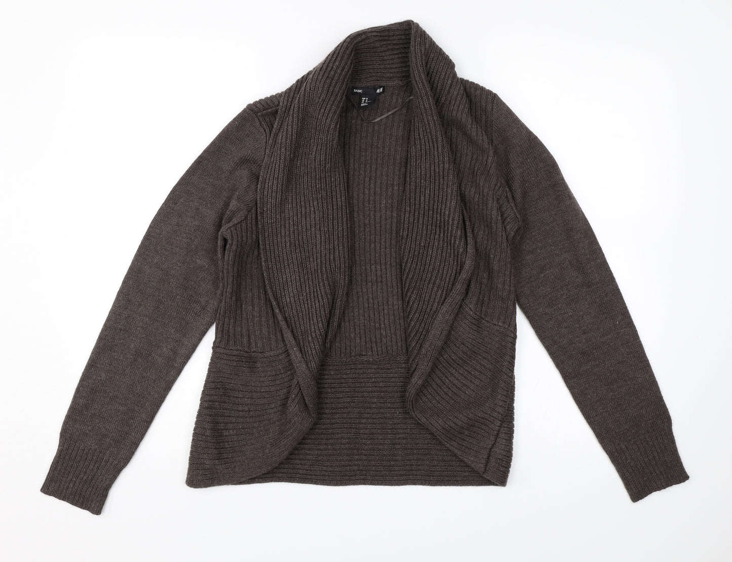 H&M Womens Brown   Cardigan Jumper Size M