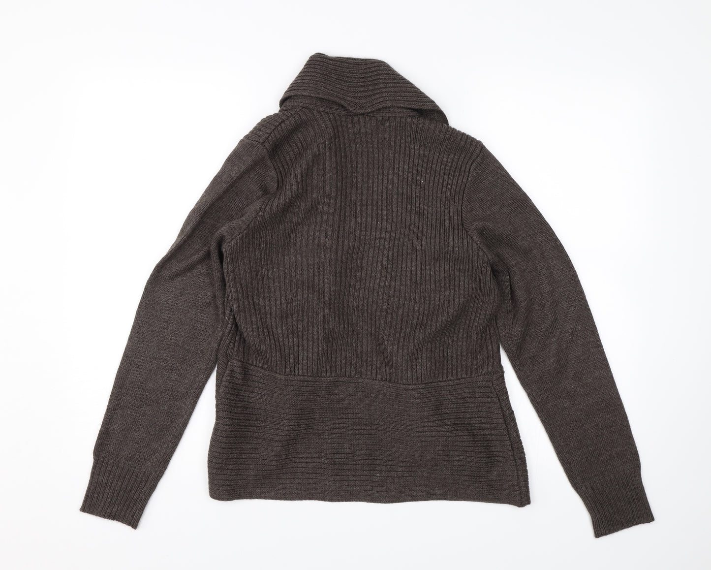 H&M Womens Brown   Cardigan Jumper Size M