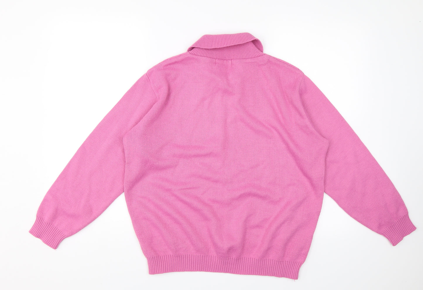Merry Gold Womens Pink   Pullover Jumper Size L