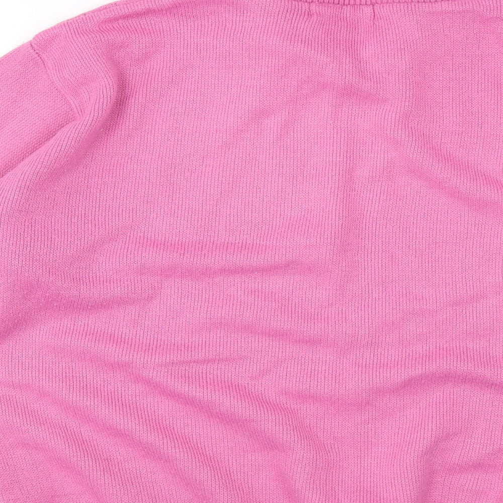 Merry Gold Womens Pink   Pullover Jumper Size L
