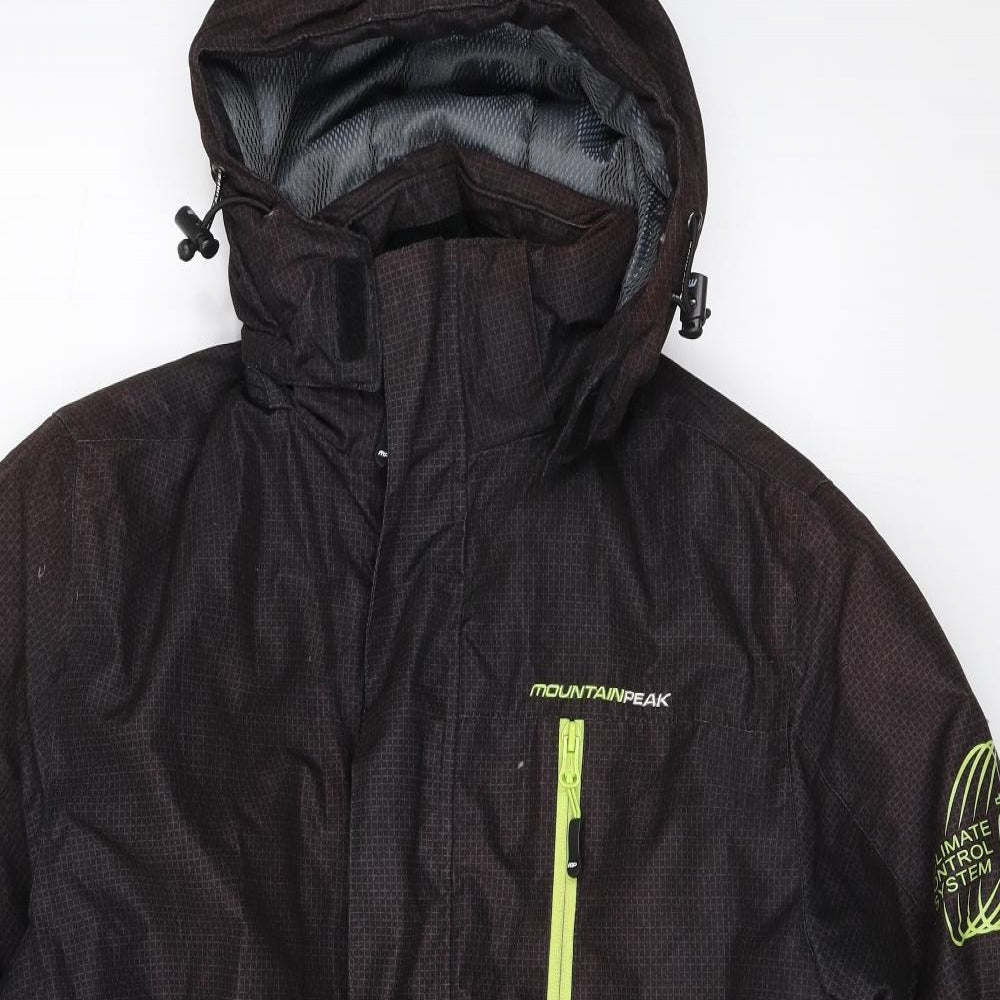 Mountain Peak Mens Brown   Jacket  Size S