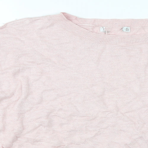 Gallery Womens Pink   Pullover Jumper Size L