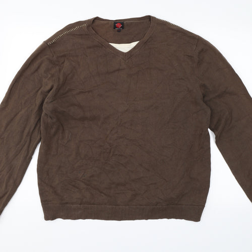 Urban Stone Womens Brown   Pullover Jumper Size XL