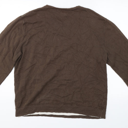 Urban Stone Womens Brown   Pullover Jumper Size XL