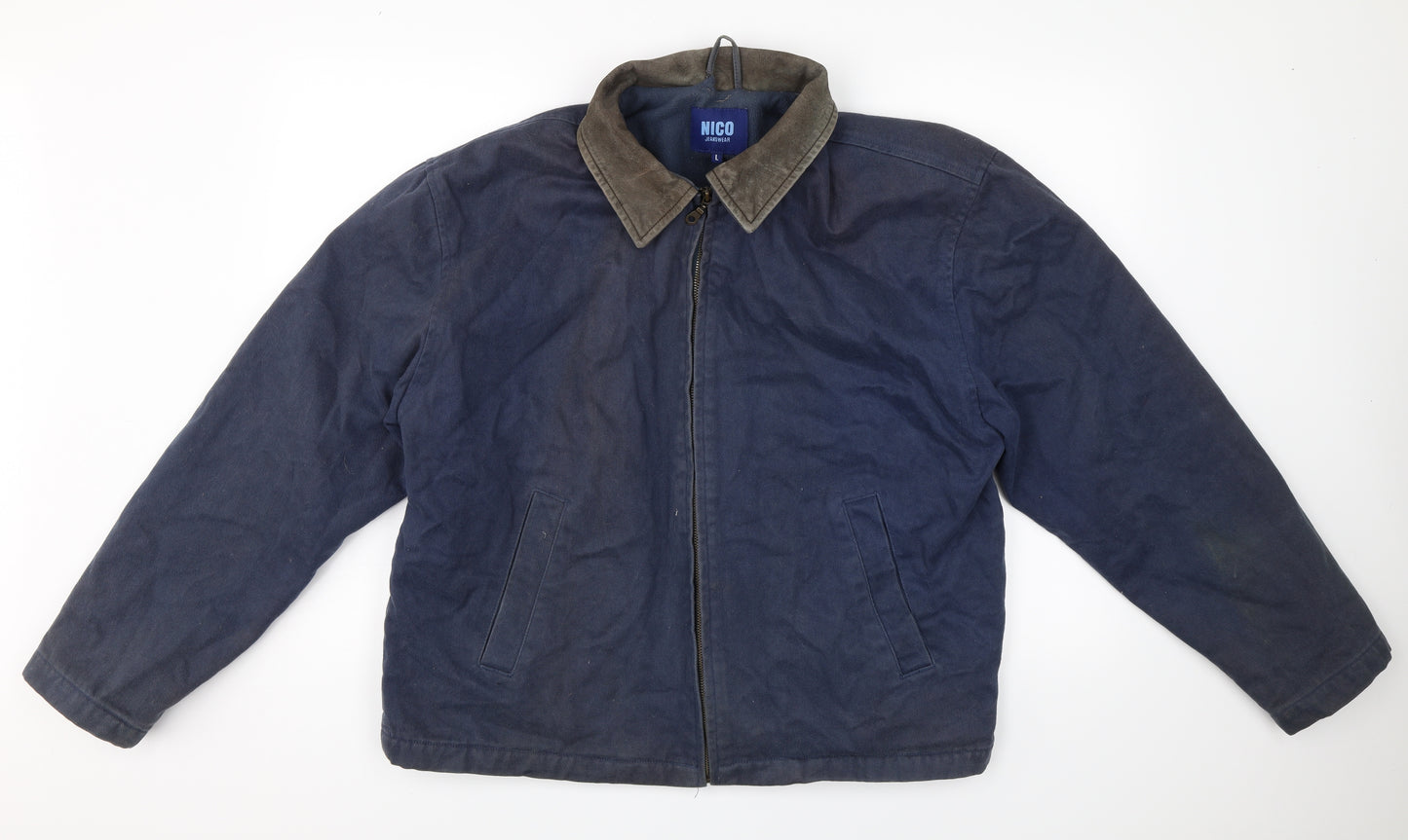 Nico Mens Blue   Jacket  Size L
