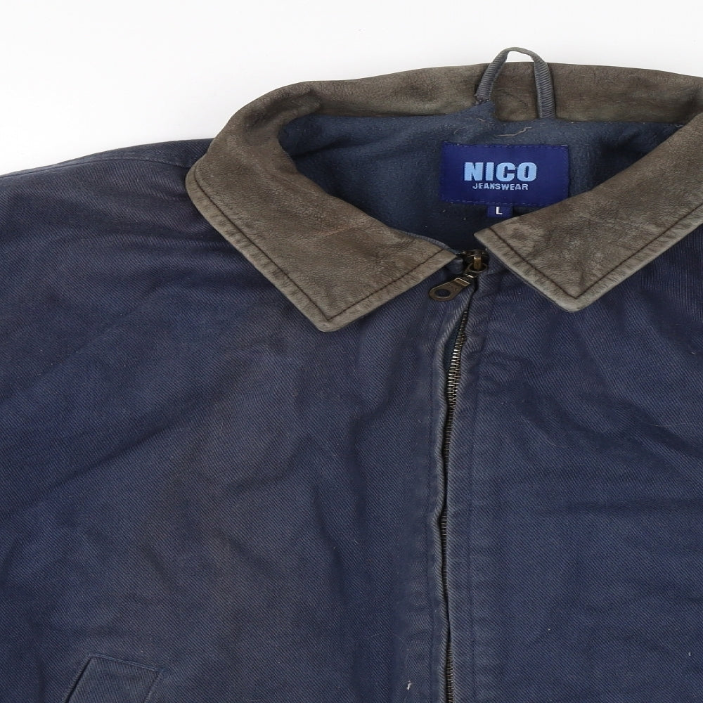 Nico Mens Blue   Jacket  Size L
