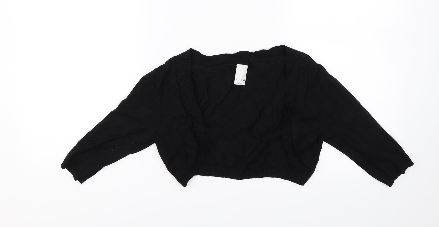 VILA Womens Black   Shrug Jumper Size XS