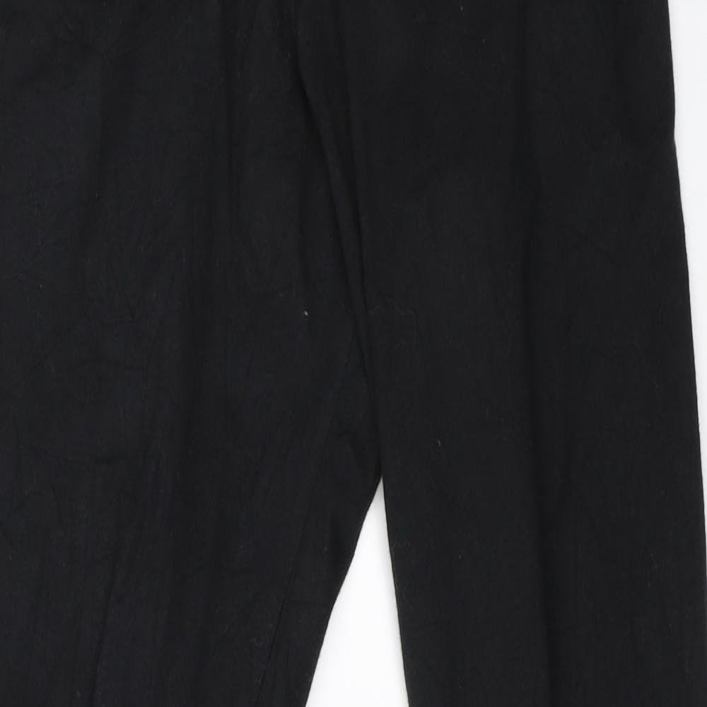 adidas Womens Black   Jogger Leggings Size 8 L25 in