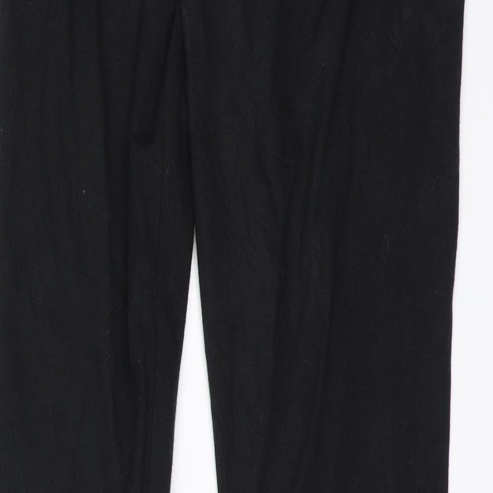 adidas Womens Black   Jogger Leggings Size 8 L25 in