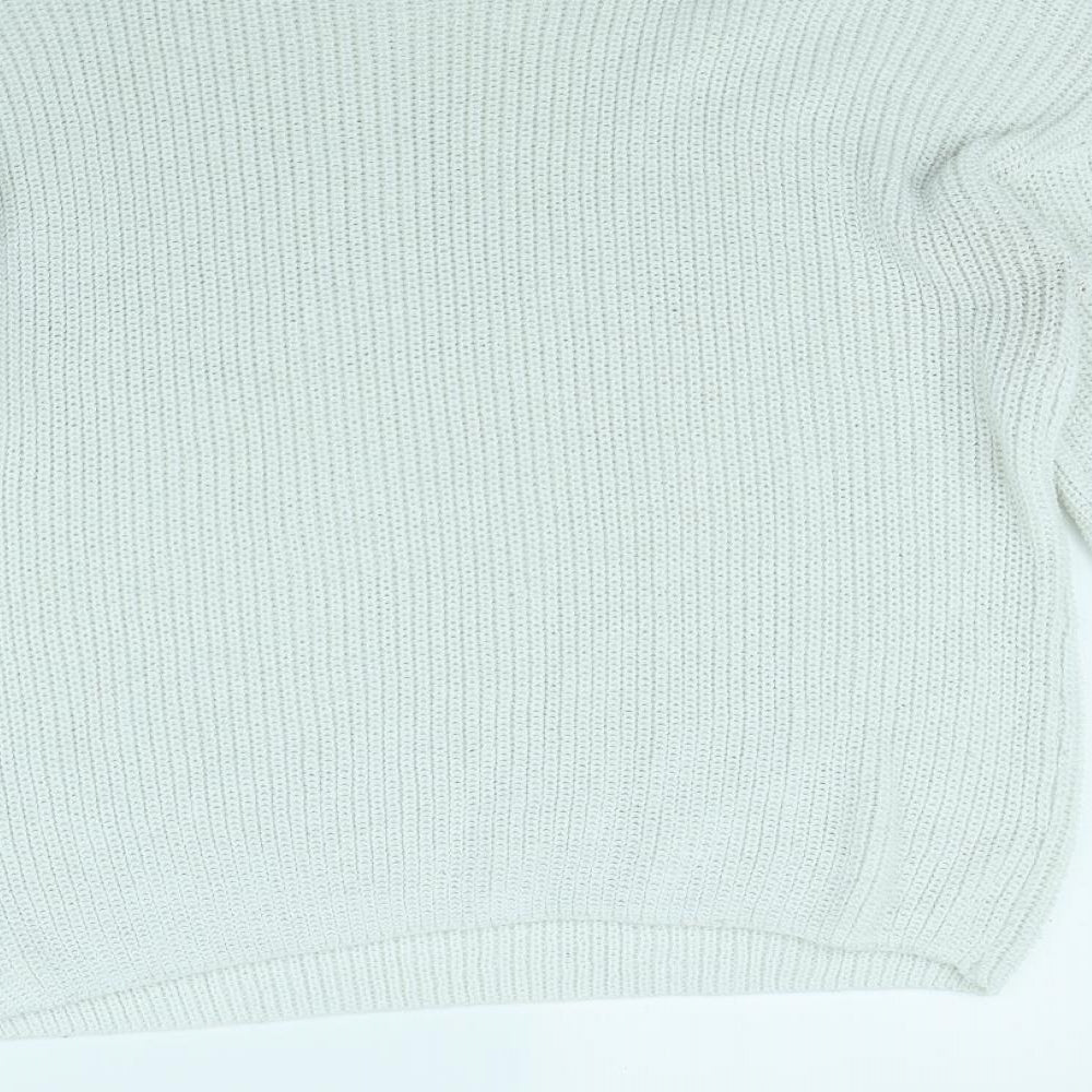 Primark Womens White   Pullover Jumper Size 18