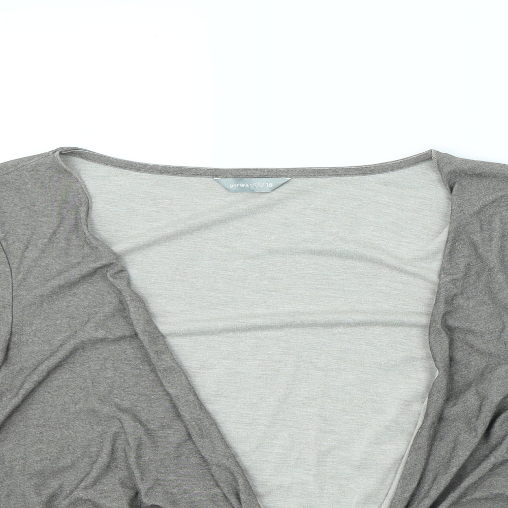 Per Una Womens Beige   Jacket  Size 16