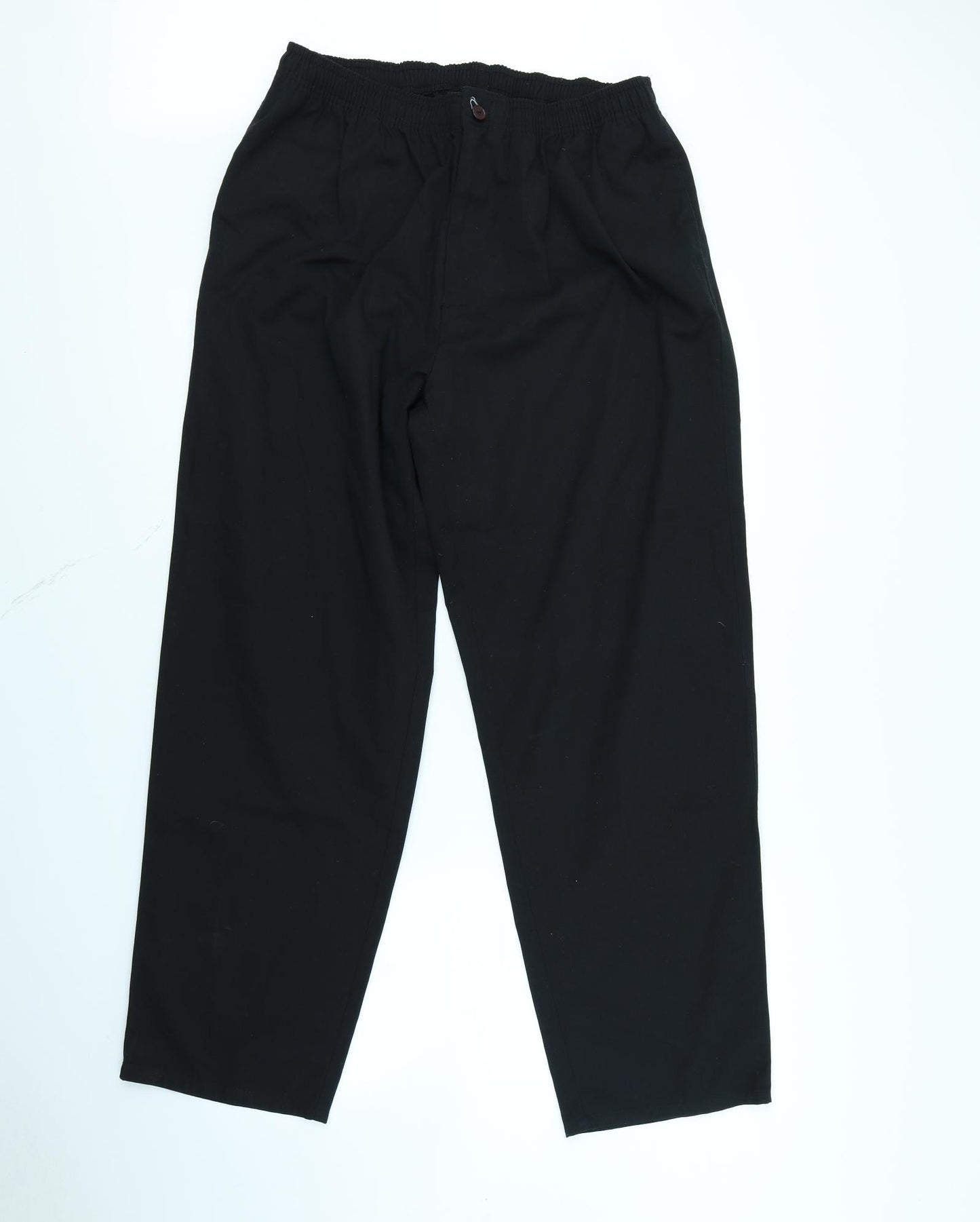 Preworn Mens Black   Trousers  Size 31 in L30 in