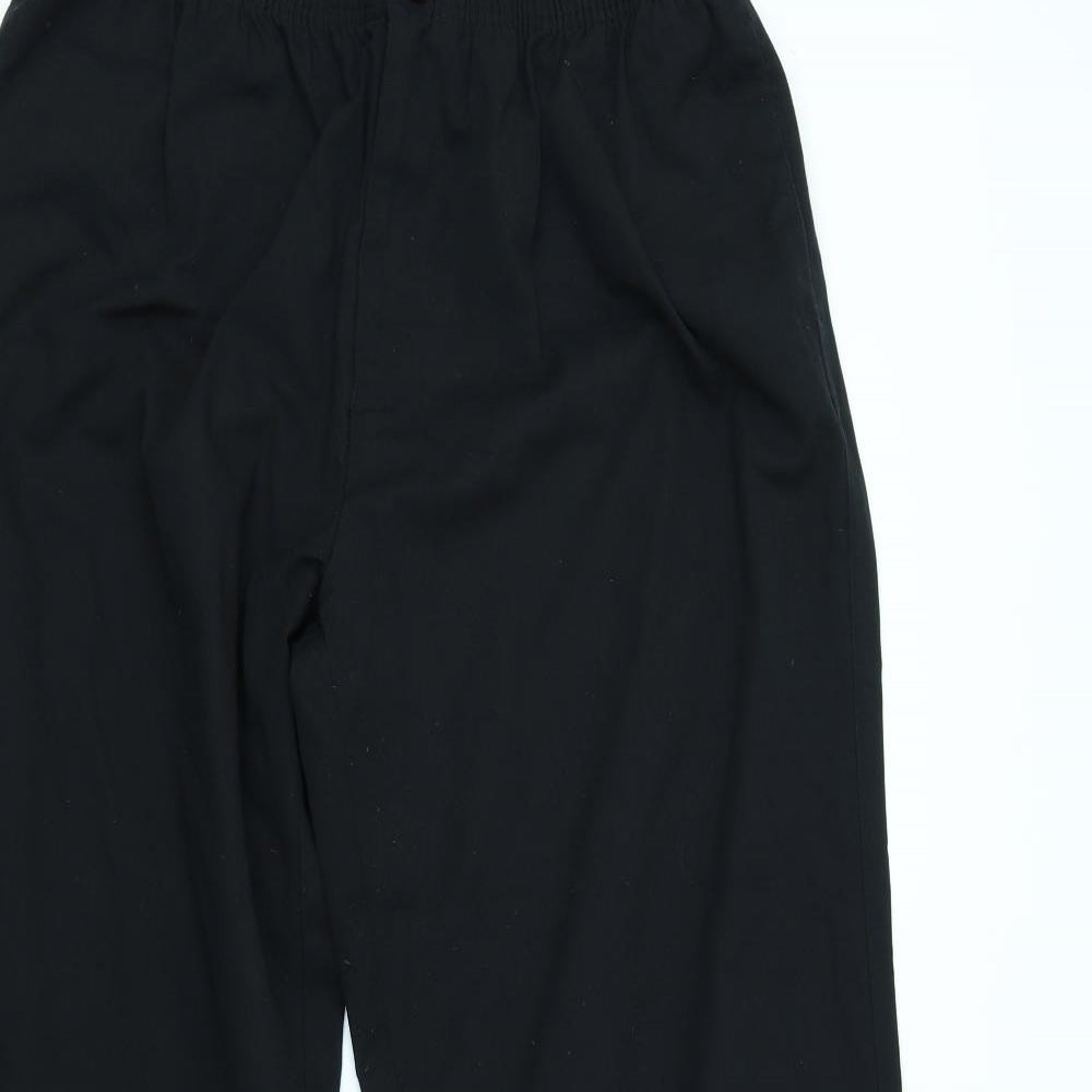 Preworn Mens Black   Trousers  Size 31 in L30 in