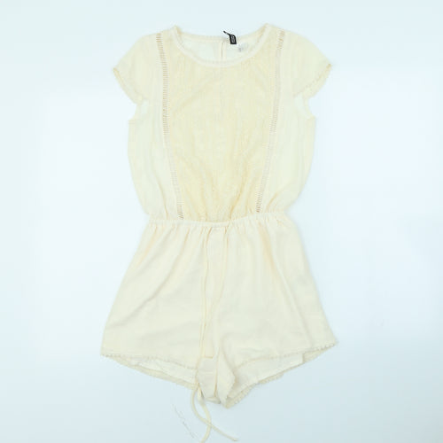 Divided Womens Beige   Playsuit One-Piece Size 6