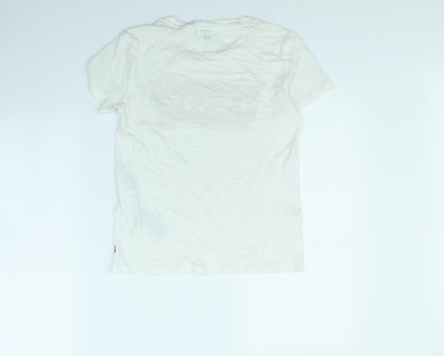 Levis Womens White   Basic T-Shirt Size XS