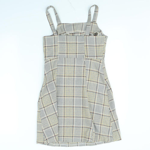 Primark Womens Brown Check  Mini  Size 6