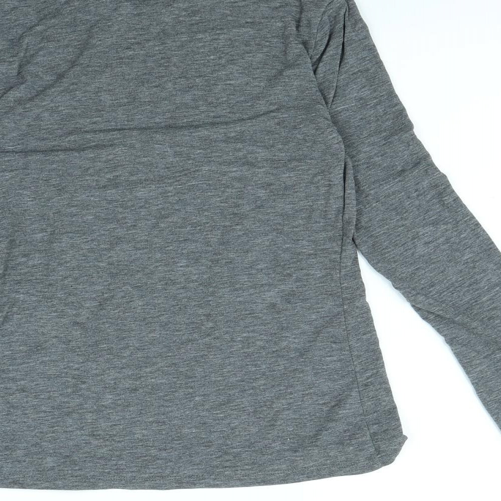 Zara Womens Grey   Basic T-Shirt Size S