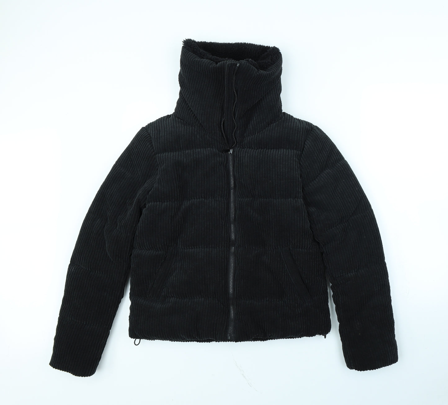 Primark Womens Black   Jacket Coat Size XS
