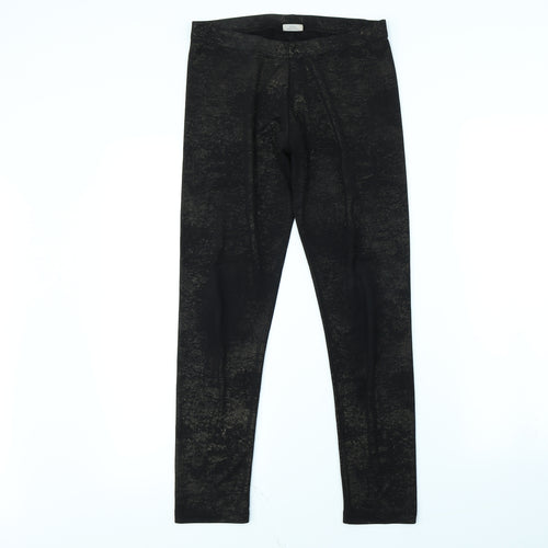 NEXT Girls Black   Capri Trousers Size 14 Years