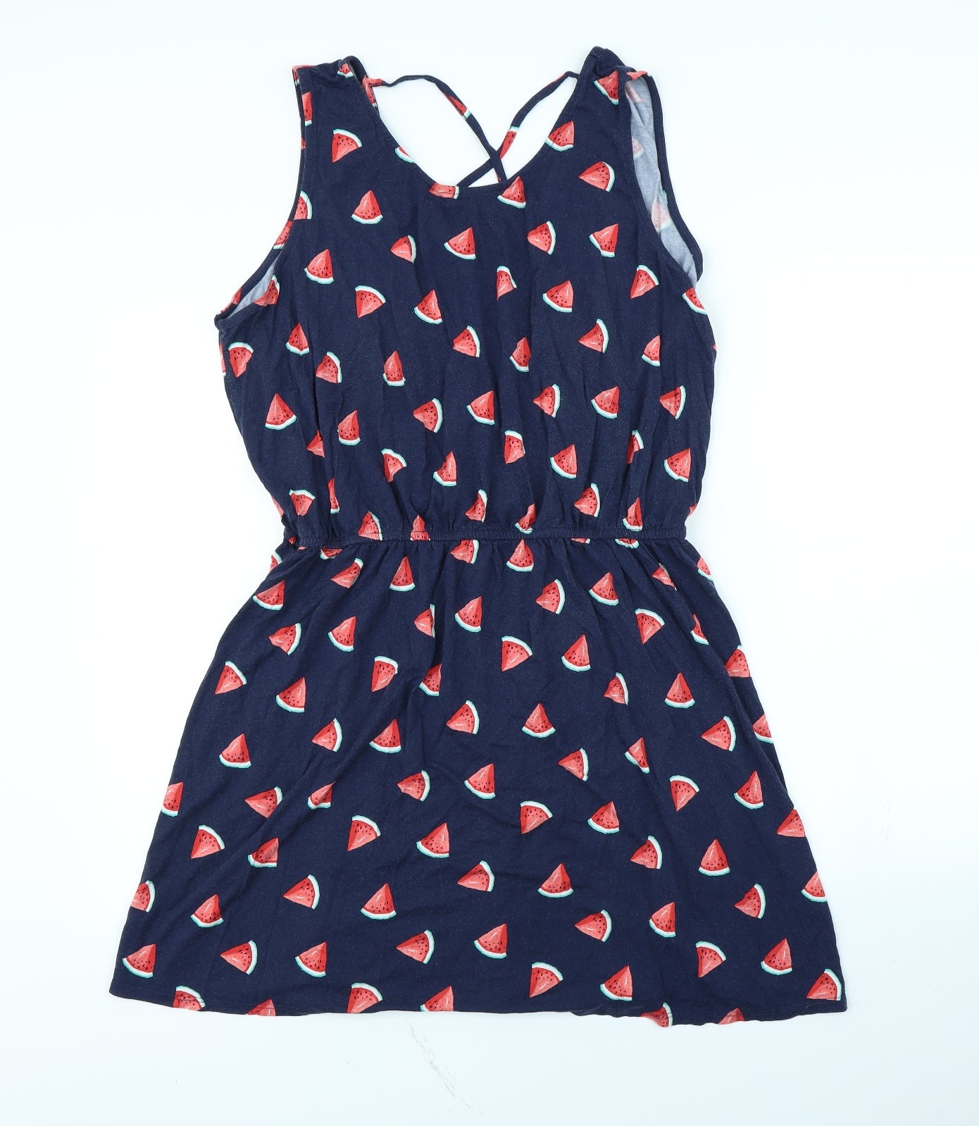 George Womens Blue   Fit & Flare  Size 20  - Watermelon