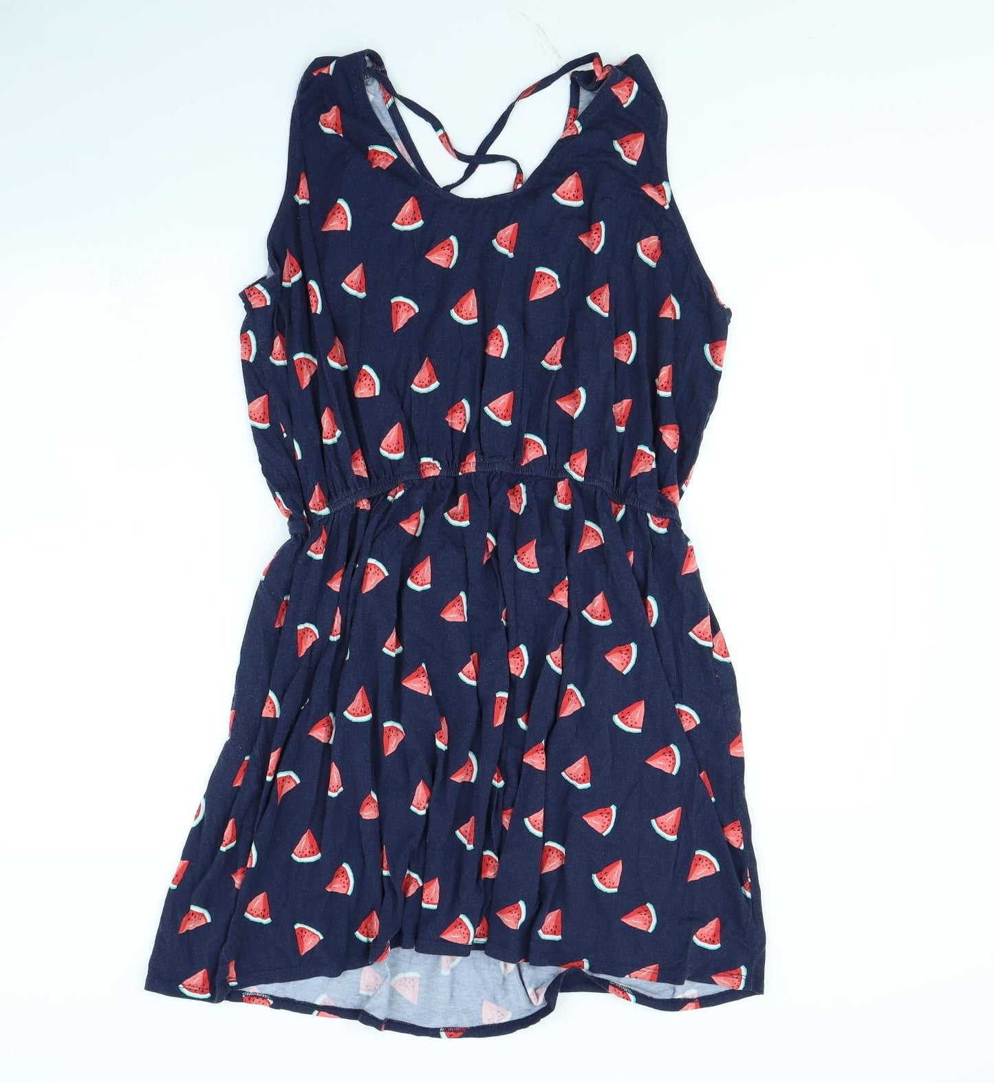 George Womens Blue   Fit & Flare  Size 20  - Watermelon