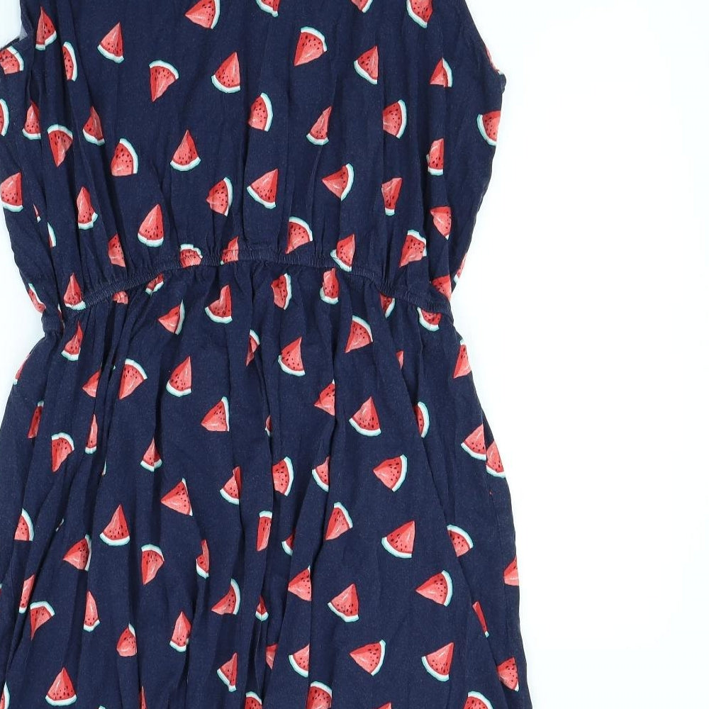 George Womens Blue   Fit & Flare  Size 20  - Watermelon