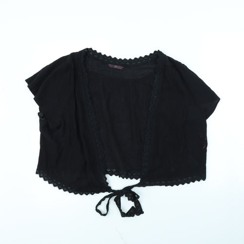 Evans Womens Black   Jacket  Size 26