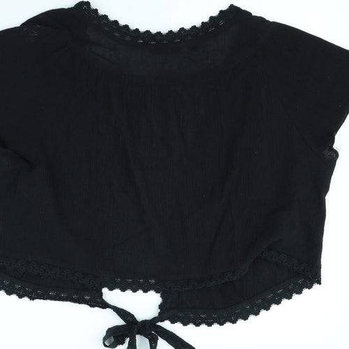 Evans Womens Black   Jacket  Size 26