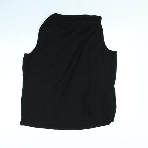 Bonmarché Womens Black   Basic Tank Size XL