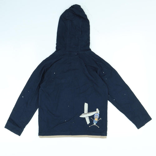 Ladybird Boys Blue   Pullover Hoodie Size 7 Years