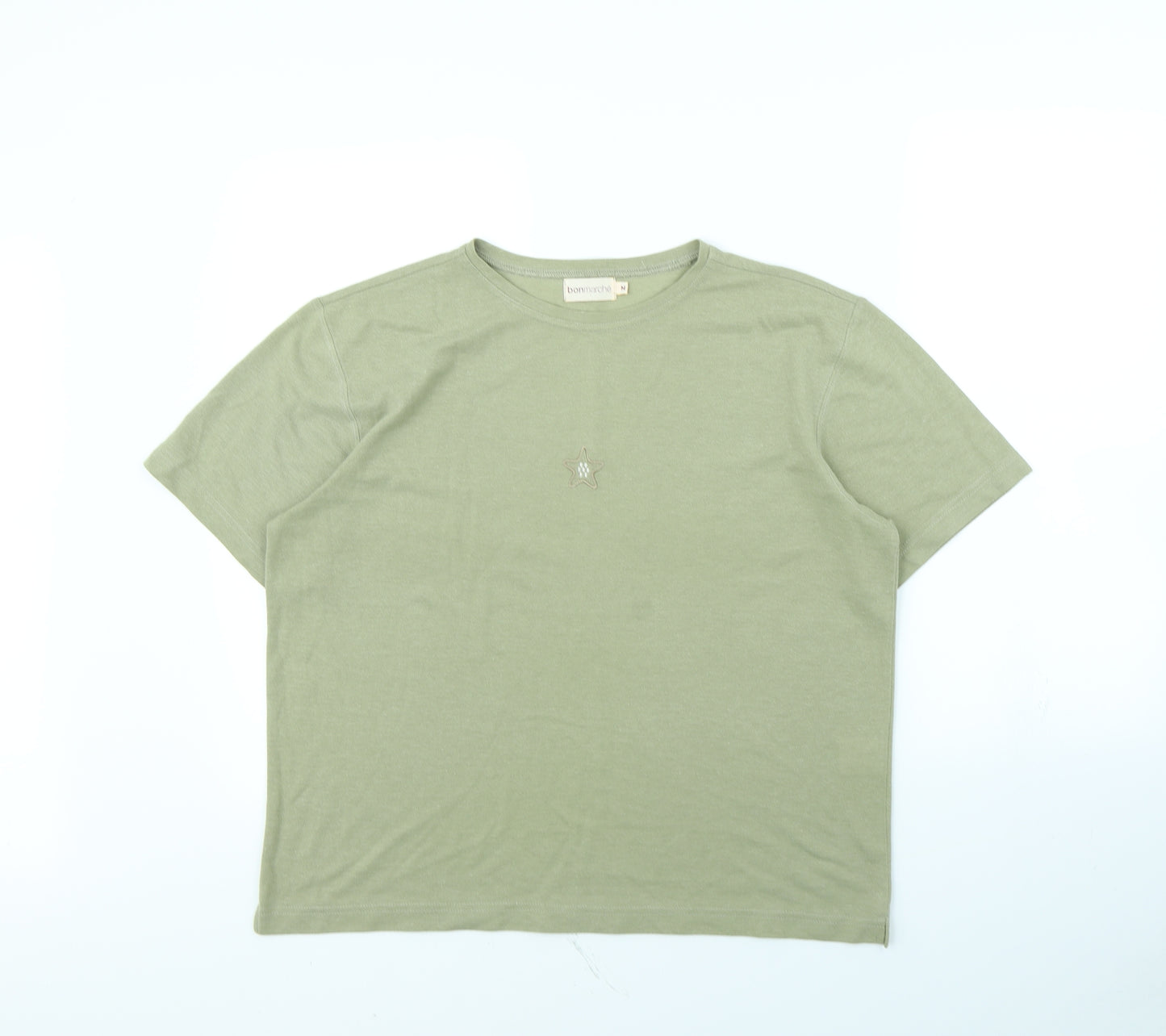 Bonmarché Womens Green   Basic T-Shirt Size M
