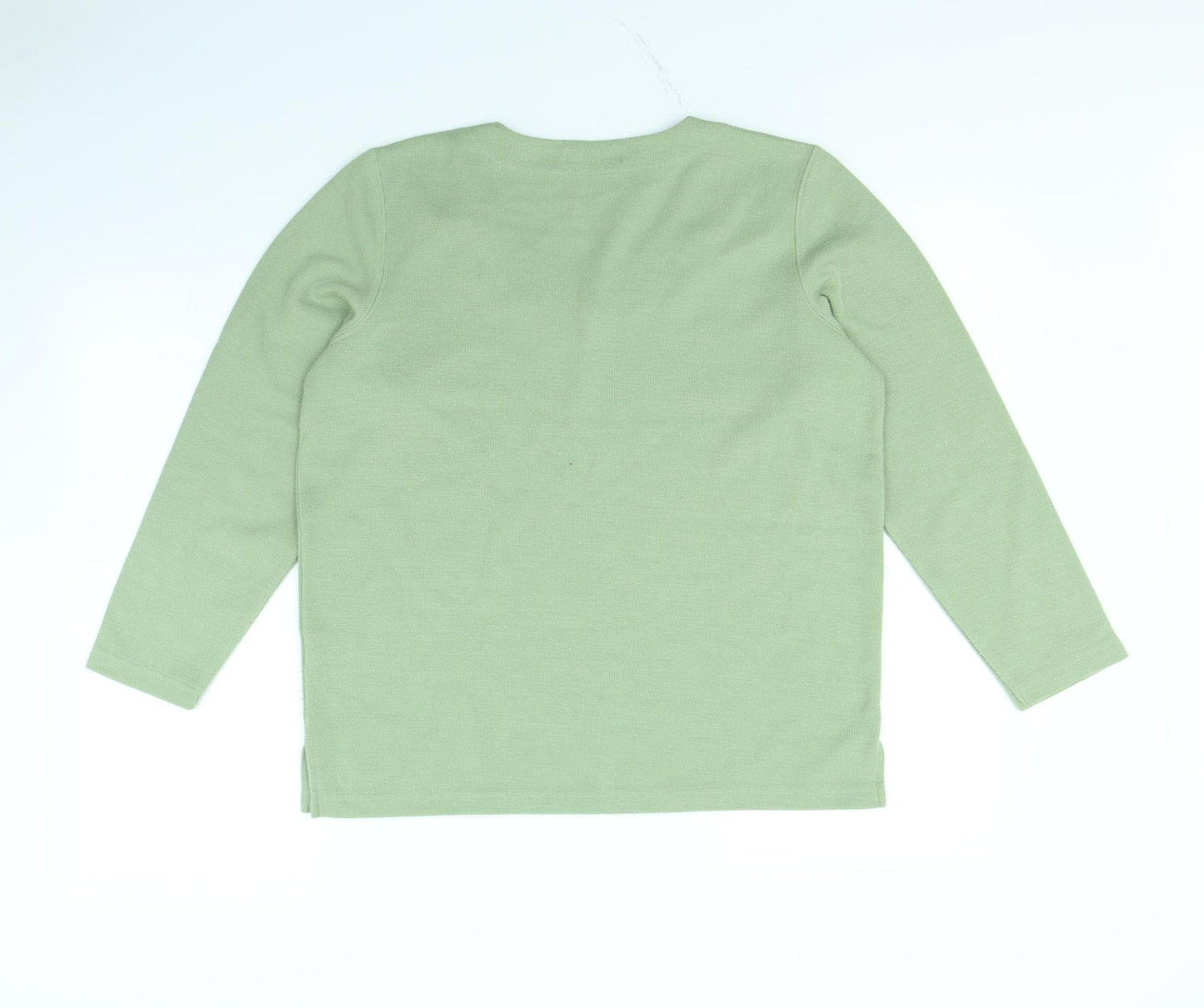 bm  Womens Green   Pullover Jumper Size S