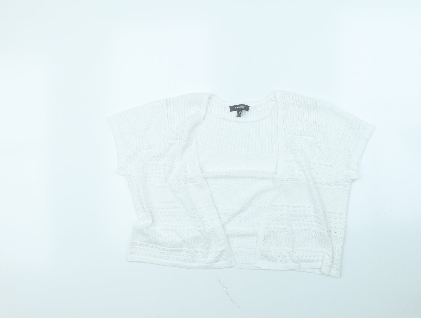Primark Womens White   Jacket  Size M