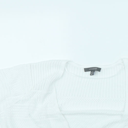 Primark Womens White   Jacket  Size M