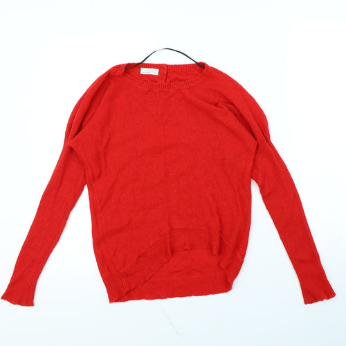 VERO MODA Womens Red   Pullover Jumper Size S