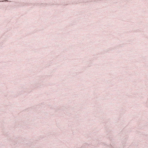 Miss Selfridge Womens Pink  Knit Pullover Jumper Size 10