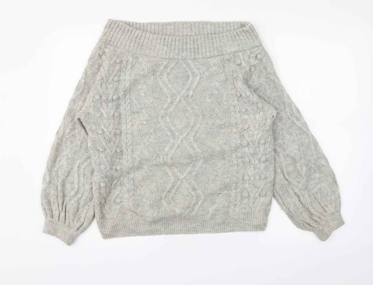 georg Womens Grey   Pullover Jumper Size S