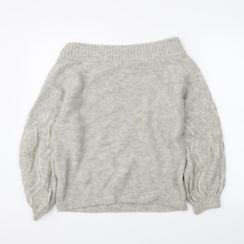 georg Womens Grey   Pullover Jumper Size S