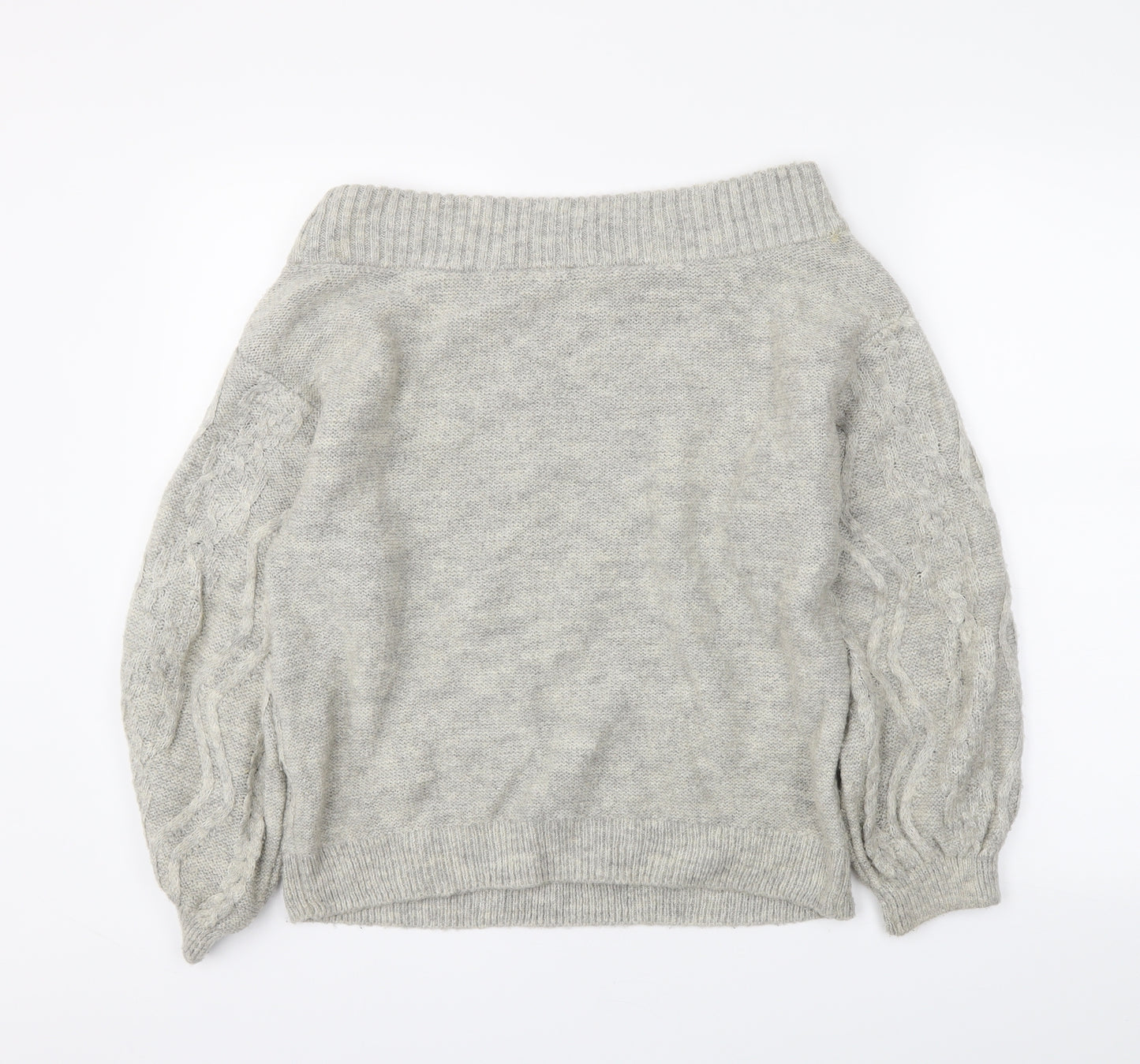 georg Womens Grey   Pullover Jumper Size S