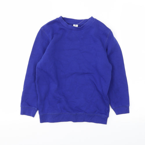 TU Boys Blue   Pullover Sweatshirt Size 7 Years