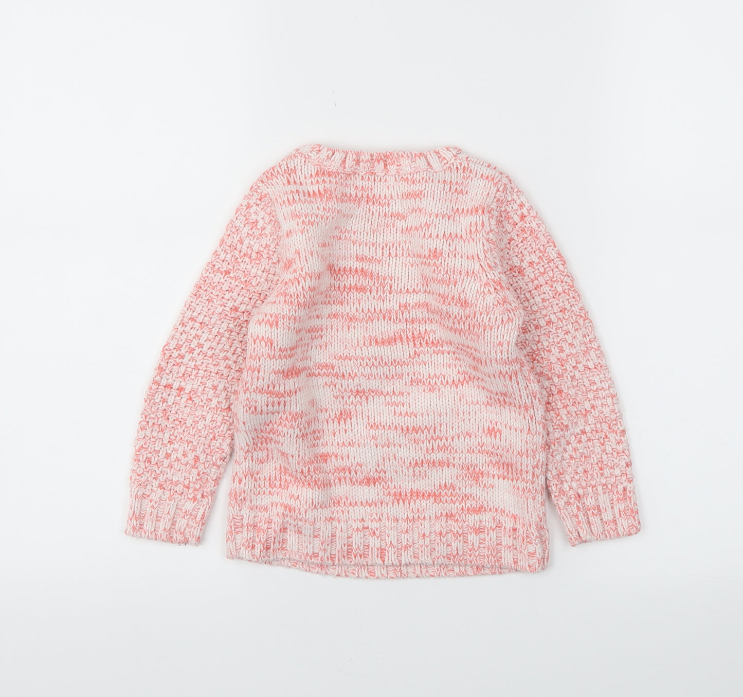 George Girls Pink   Pullover Jumper Size 2-3 Years