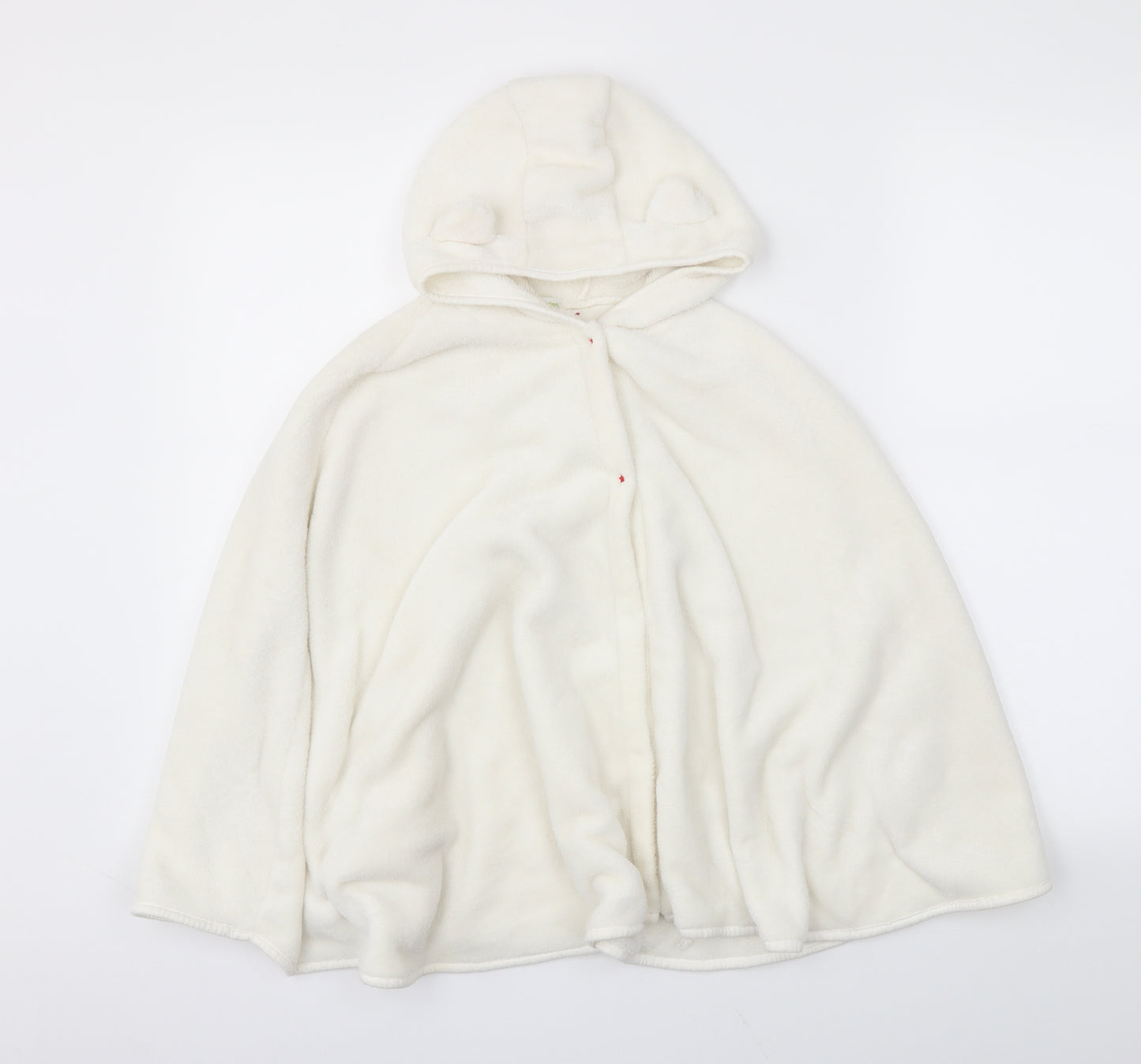 Vertbaudet Girls Ivory   Jacket Poncho Size 11-12 Years