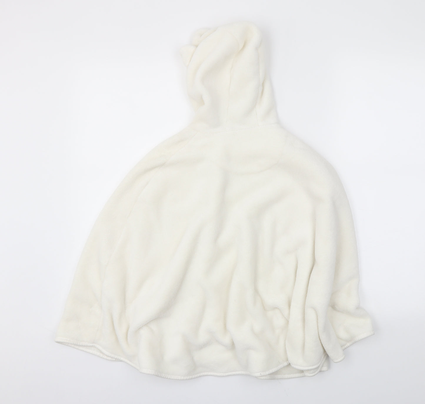 Vertbaudet Girls Ivory   Jacket Poncho Size 11-12 Years