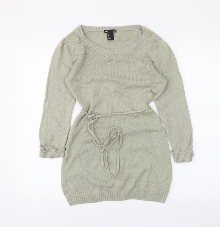 H&M Womens Green   Pullover Jumper Size S