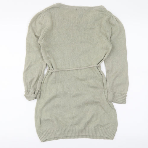 H&M Womens Green   Pullover Jumper Size S