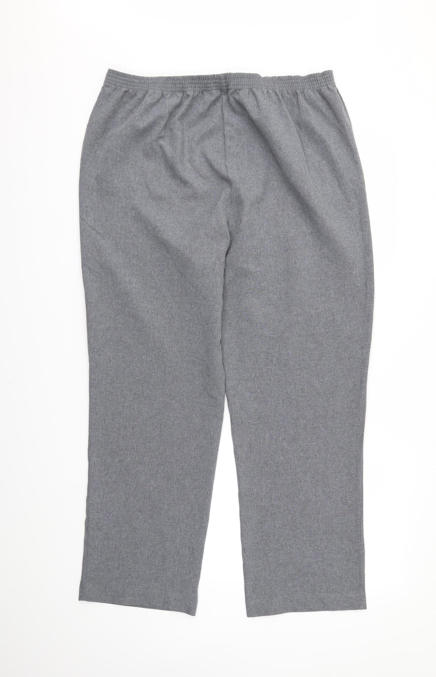 Bonmarché Womens Grey   Trousers  Size 16 L26 in