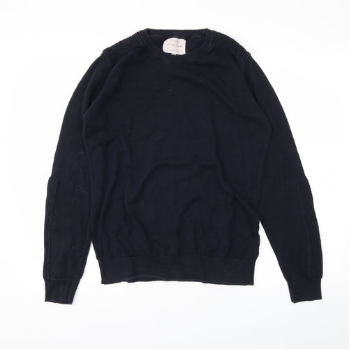 River Island Mens Blue   Pullover Jumper Size S