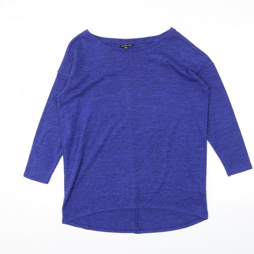Warehouse Womens Blue   Tunic T-Shirt Size 10